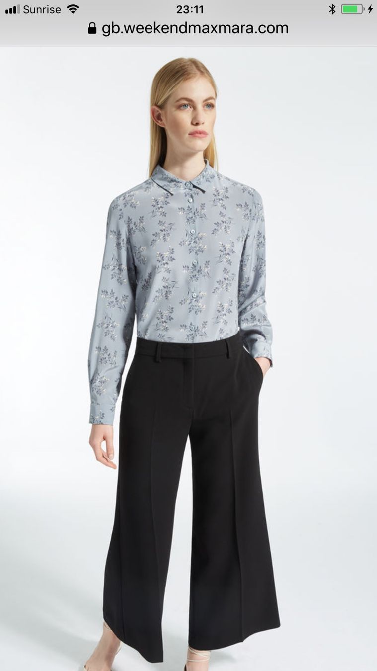 Max Mara Camicette: MAX MARA Weekend Blouse 100% Seide Silk Business Bluse – Usato da Ebmatingen venduto da dartim 2