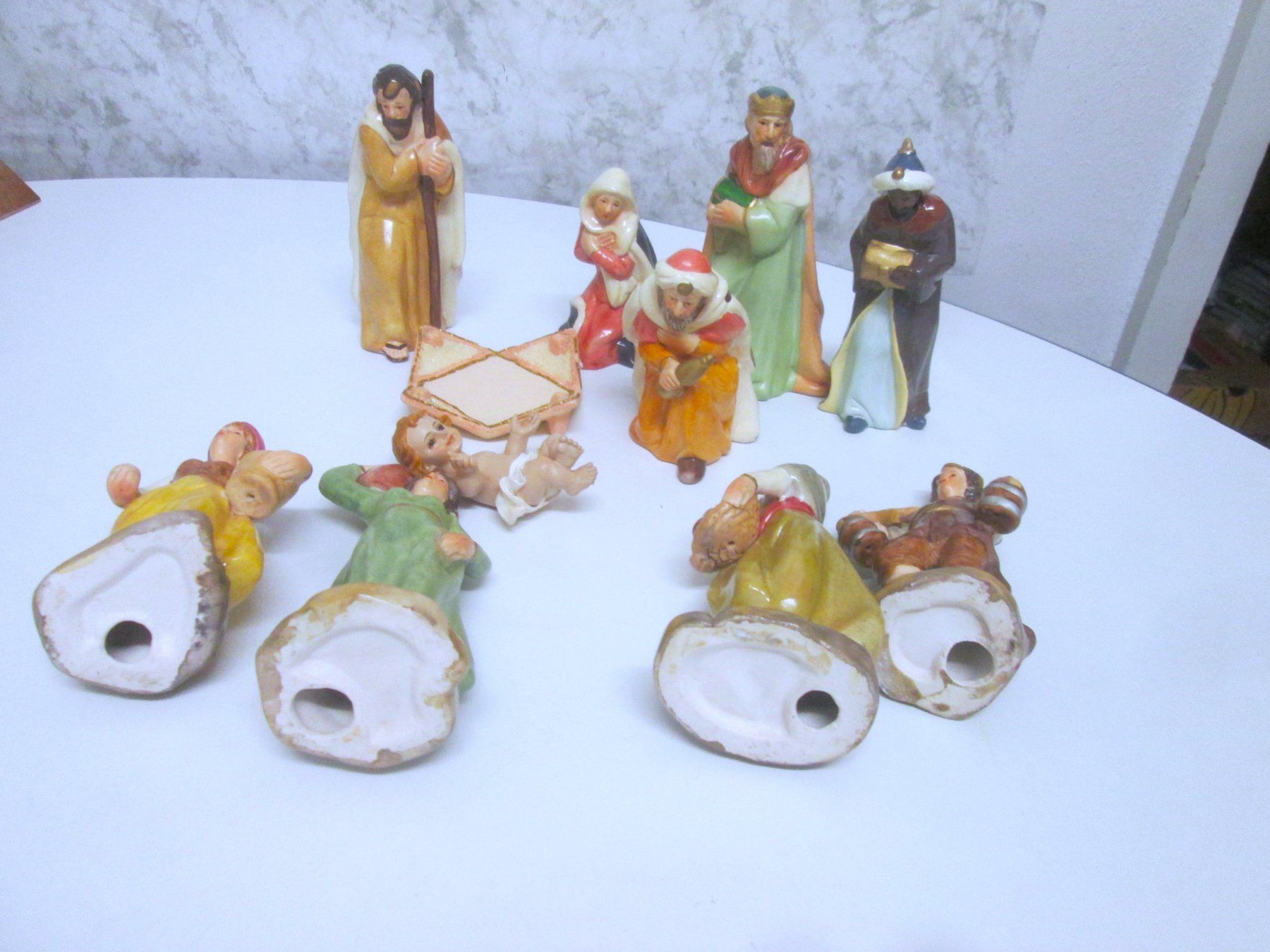 Statuette: Krippenfiguren aus Keramik – Usato da Sementina venduto da babucia 3