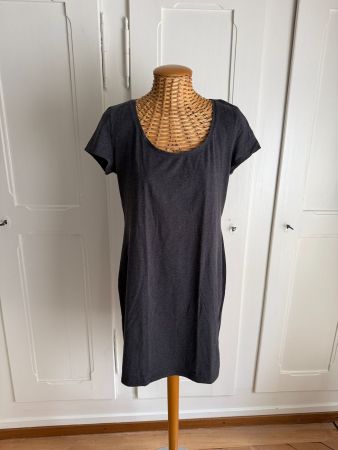 T-Shirt Kleidchen dunkelgrau L