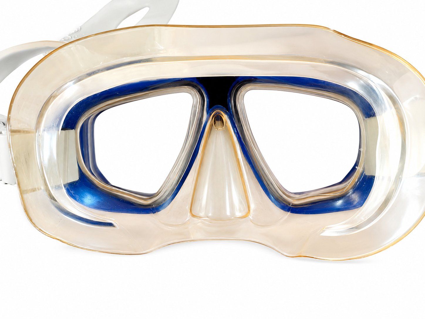 Flossen, Masken & Schnorchel: Taucherbrille Blau Verstellbar – Gebraucht aus Fully von VaneaSelection 2