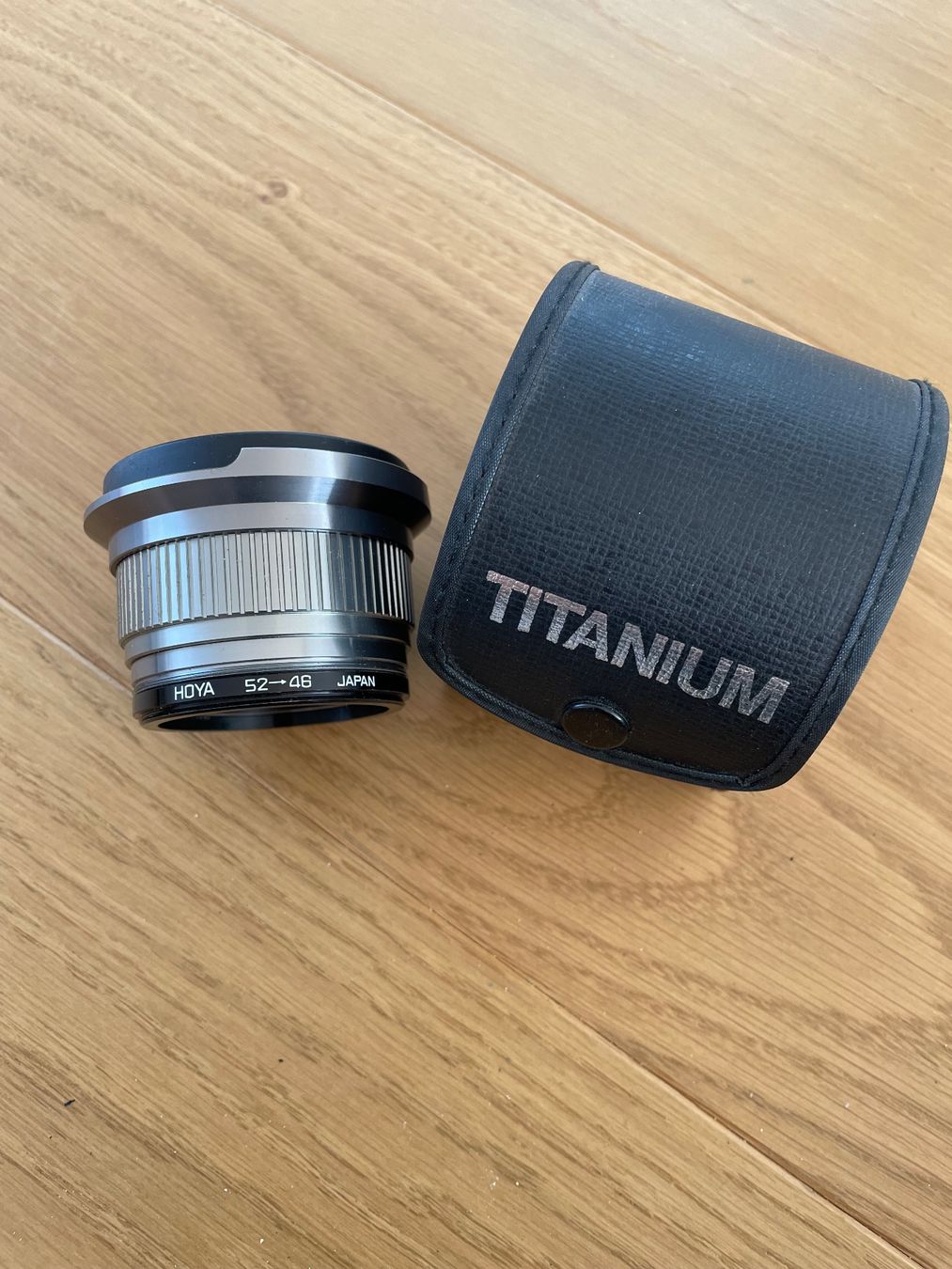 Obiettivi: HOYA 52-46 Objektiv mit Titanium Etui – Usato da Stans venduto da Yannick.S92