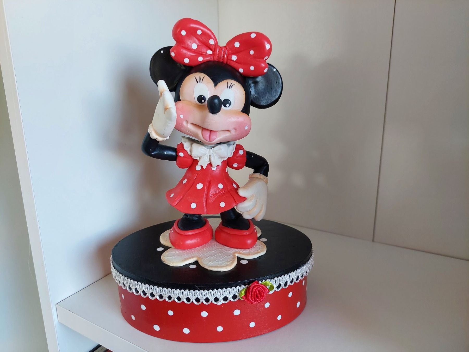 Statuette: Geschenkschachtel Minnie – Nuovo e nell'imballaggio originale da Basel venduto da ideenhaus