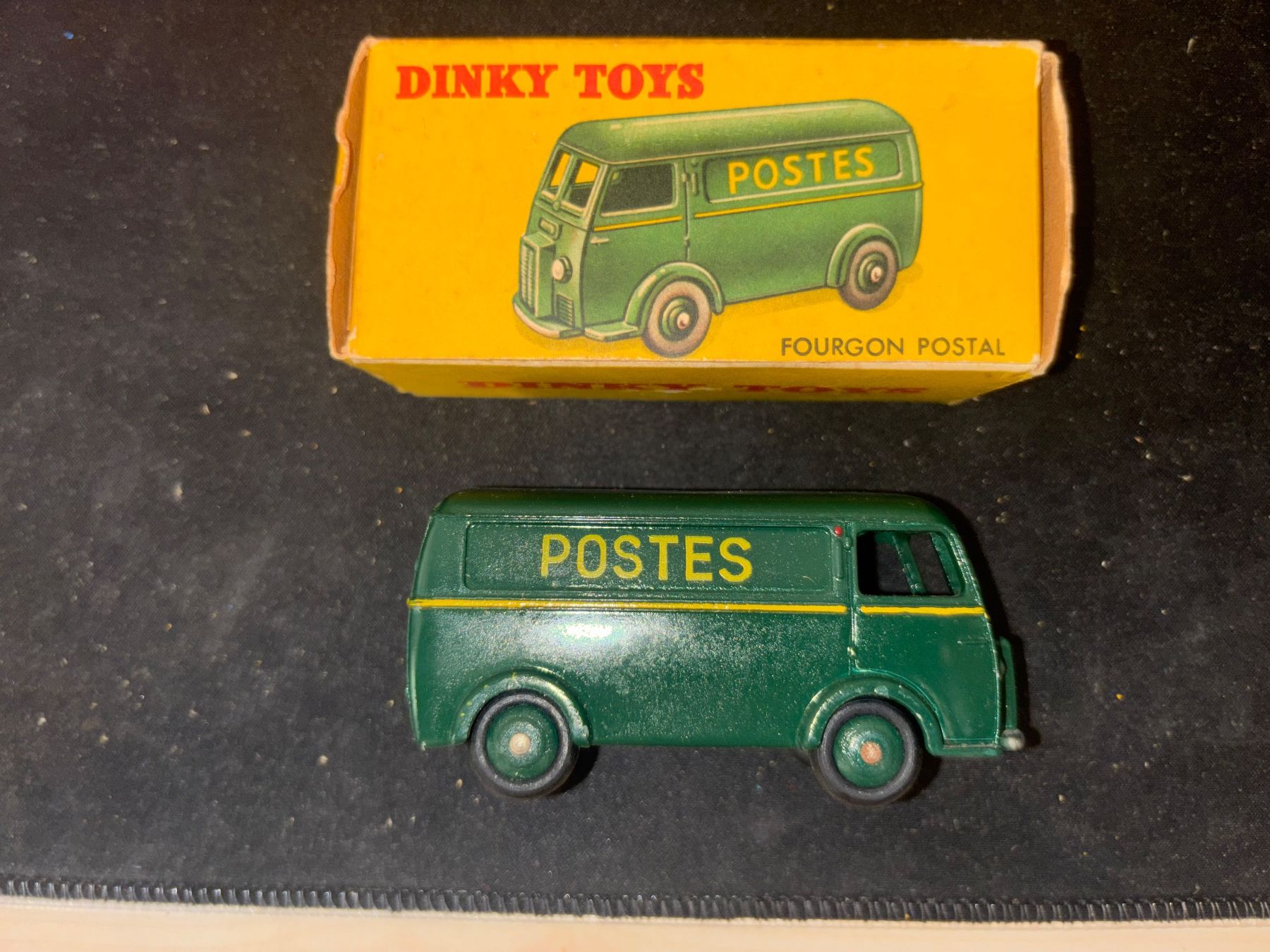Dinky Toys Modellini d'auto: Dinky Toys Peugeot D3A "Postes" Réf. 25B - OVP – Usato da Genève venduto da ele_bf9g 1