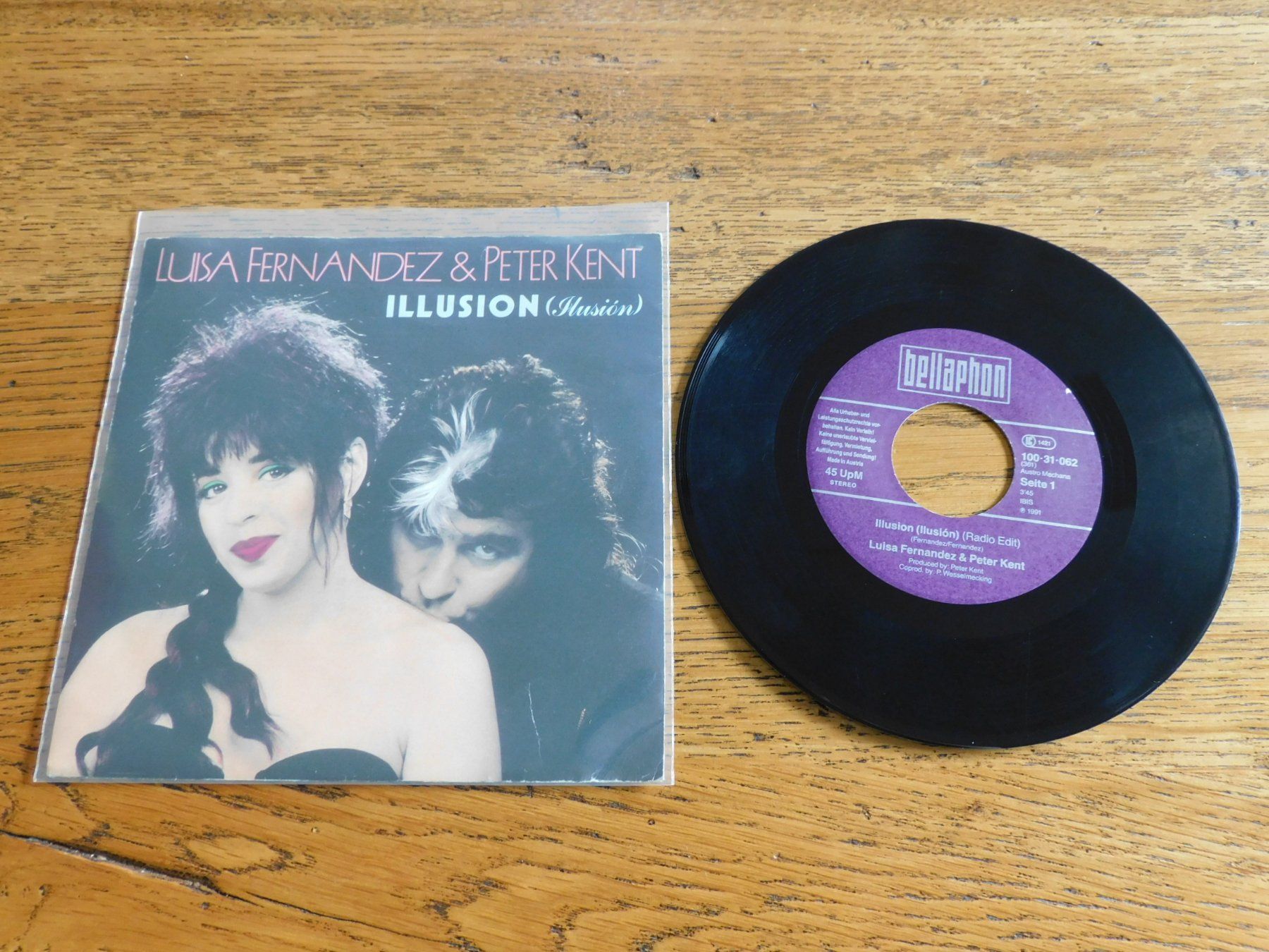 Dischi in vinile: Luisa Fernandez & Peter Kent – Illusion – Usato da Emmenbrücke venduto da lamorak