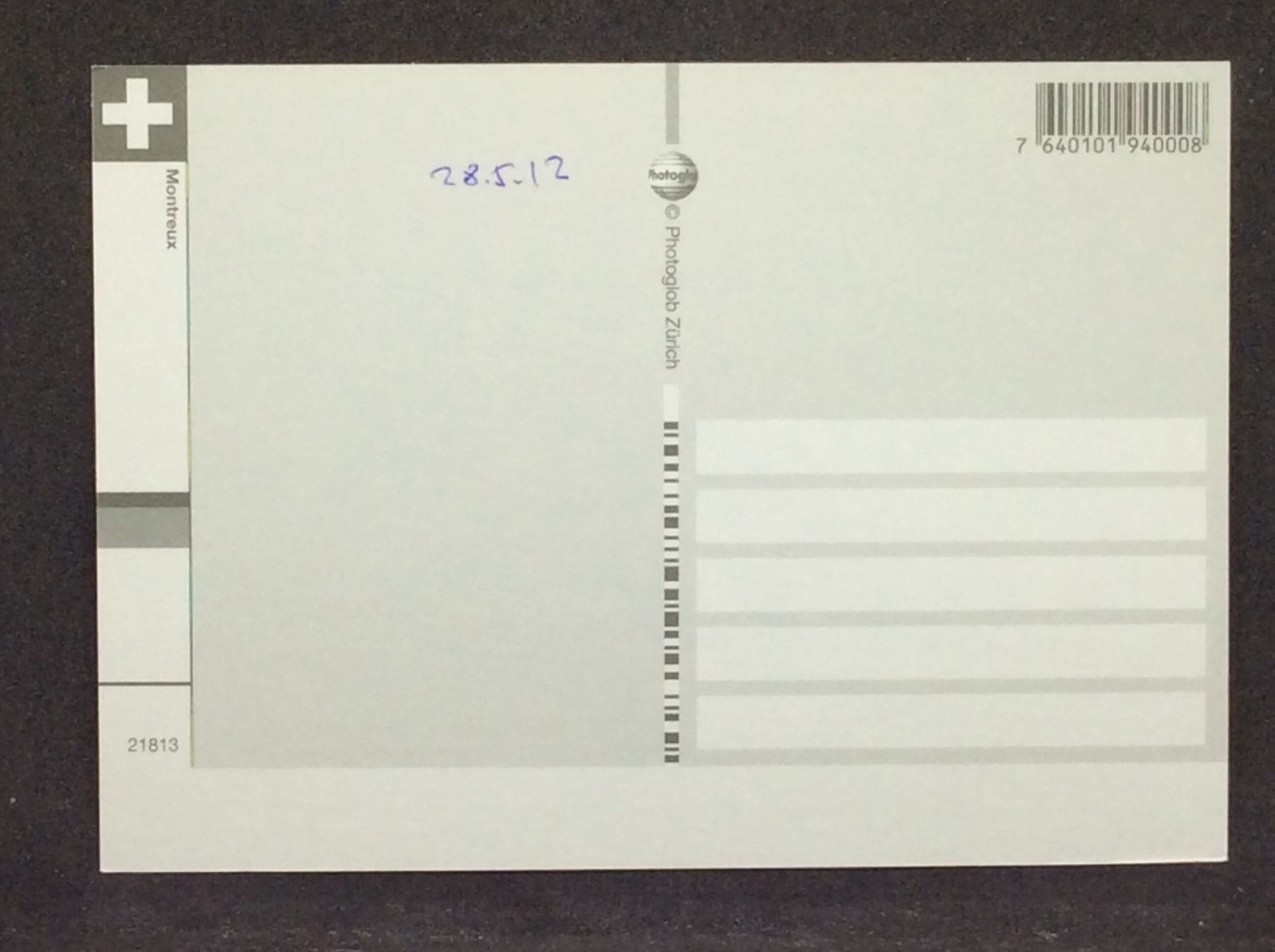 Cartoline postali: Montreux – Usato da Widnau venduto da Brusi9 1