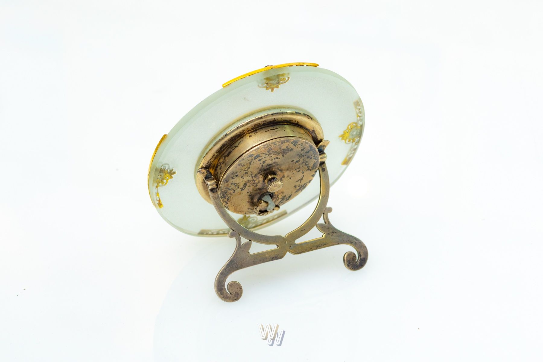 Pendules & Horloges murales: Spaulding & Co Silver, Gold & Enamel Travel Clock, c.1910-15 – D'occasion à Bern par watch.and.write.bern 9