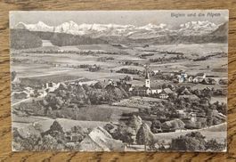 Biglen und die Alpen
