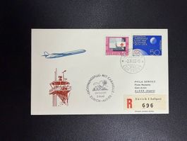 Swissair Erstflugbrief Zürich - Algier 1963