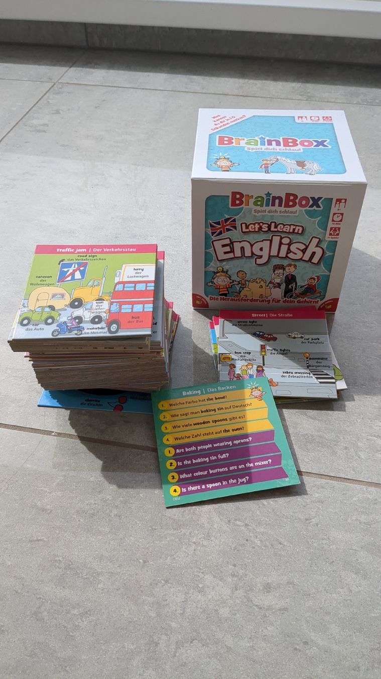 Giochi: BrainBox Lernspiel: Let's Learn English – Usato da Zürich venduto da versolalto