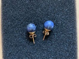 Ohrstecker Sodalit, 9mm