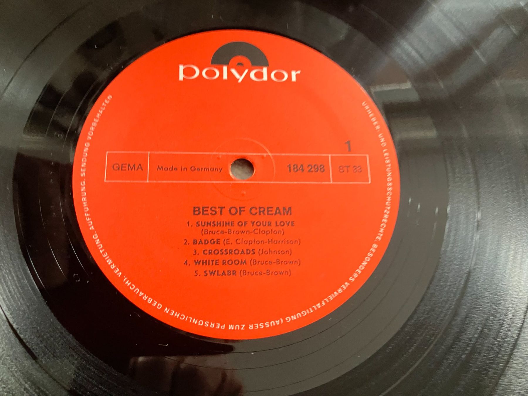 Schallplatten: Cream – Gebraucht aus Aarwangen von Jukebox3 6