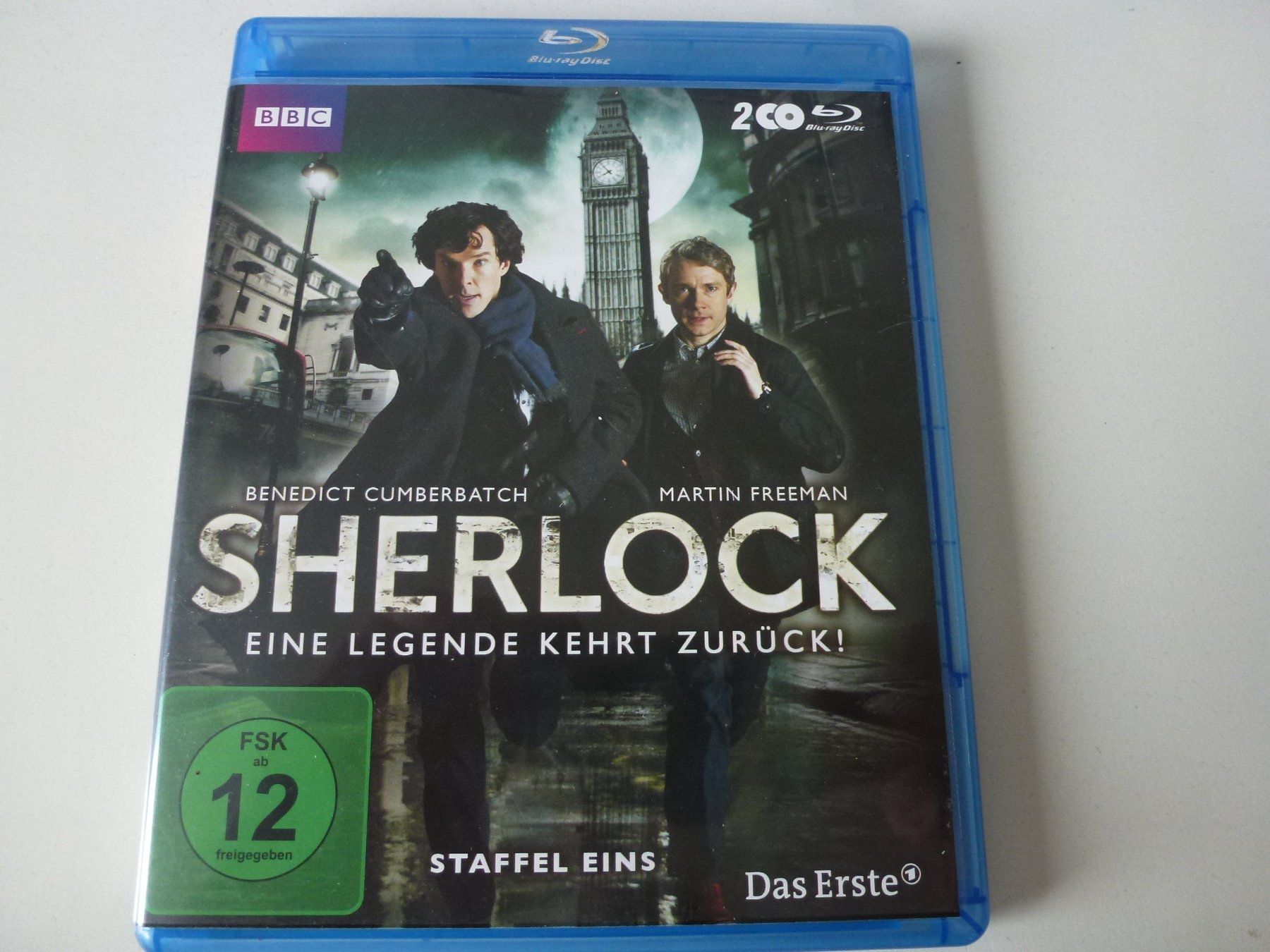 Tutti i DVDs: Sherlock - Staffel 1 (BBC, 2 Blu-Rays) – Nuovo (secondo la descrizione) da Bern venduto da Frebo