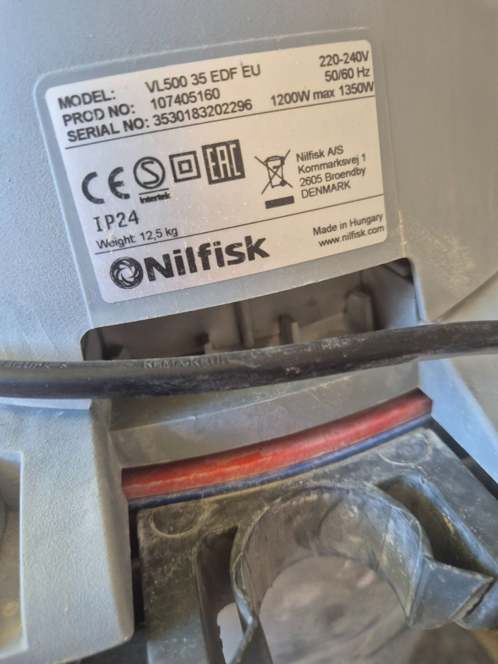Nilfisk Aspirapolveri & Accessori: Nilfisk VL500 35 ERGO – Usato da Essertes venduto da onezoneplay 3