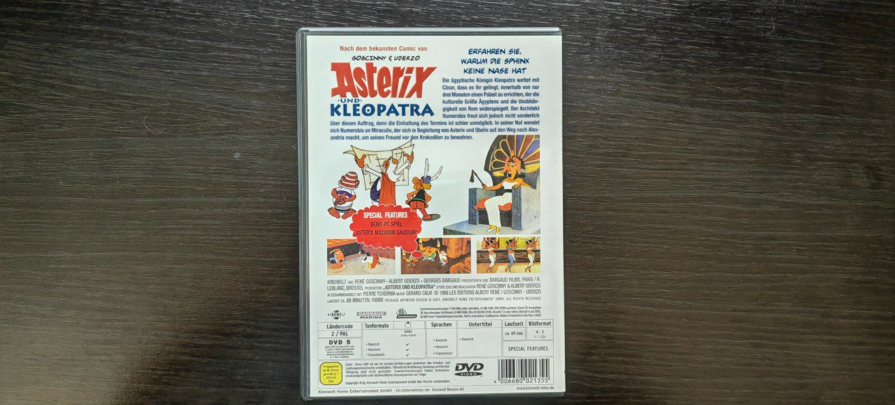 Tutti i DVDs: Astrix und Kleopatra Neu ungbraucht – Usato da Cordast venduto da Bluelaser 1