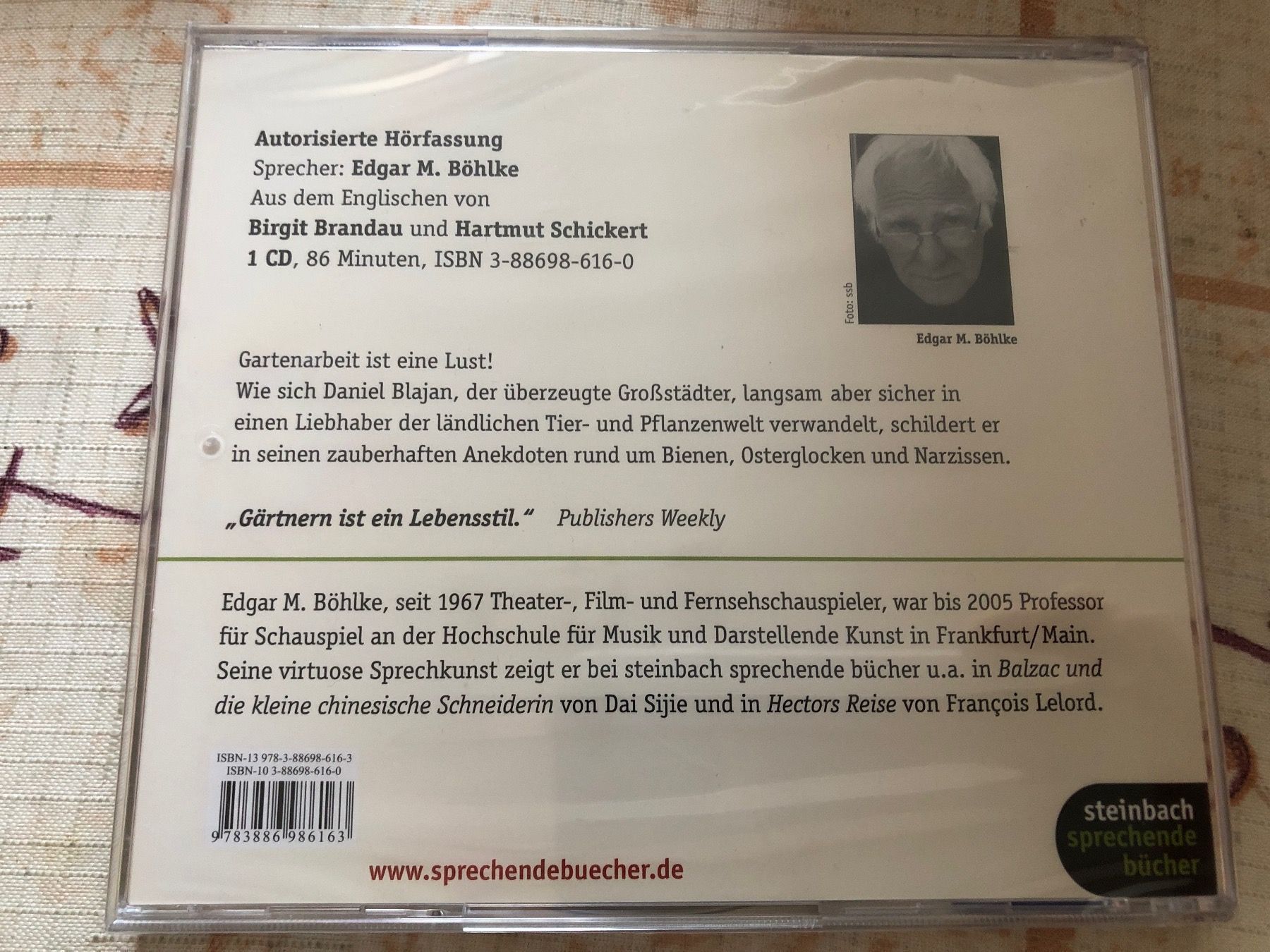 CD: Daniel Blajan - Happy Gardening – Nuovo e nell'imballaggio originale da Schaffhausen venduto da D-MAC 1