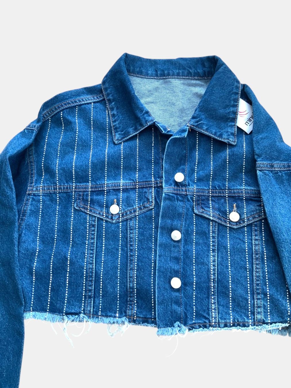 Giacche: Strass Jeansjacke Damen Gr: L NEU – Nuovo e nell'imballaggio originale da Meilen venduto da MaisonSelect 2