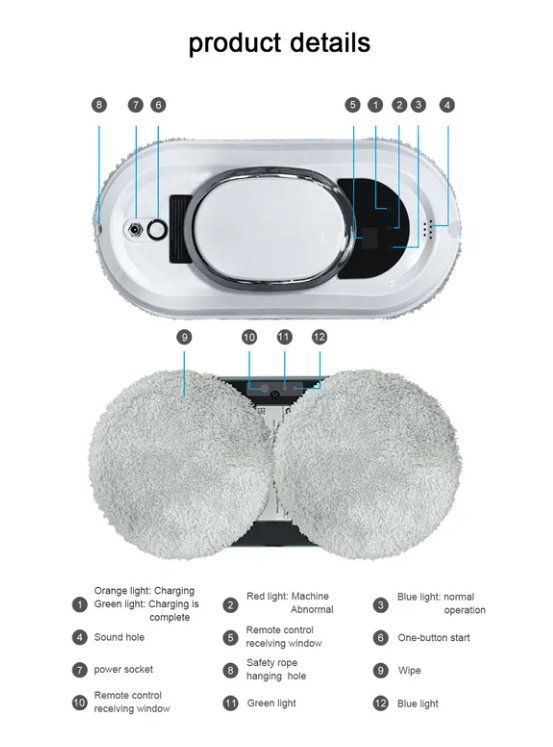 Autres articles pour la maison: Elektrischer Fenster Putz Roboter – D'occasion à Hinteregg par Sandra.10 1