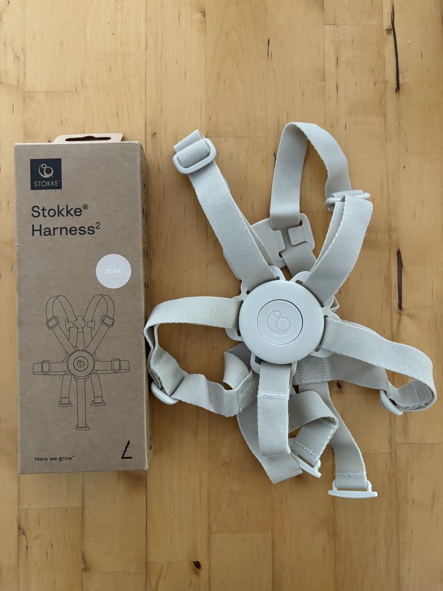 Stokke Seggioloni: Stokke Harness 2 Tripp Trapp – Nuovo e nell'imballaggio originale da Kandersteg venduto da huldamaria