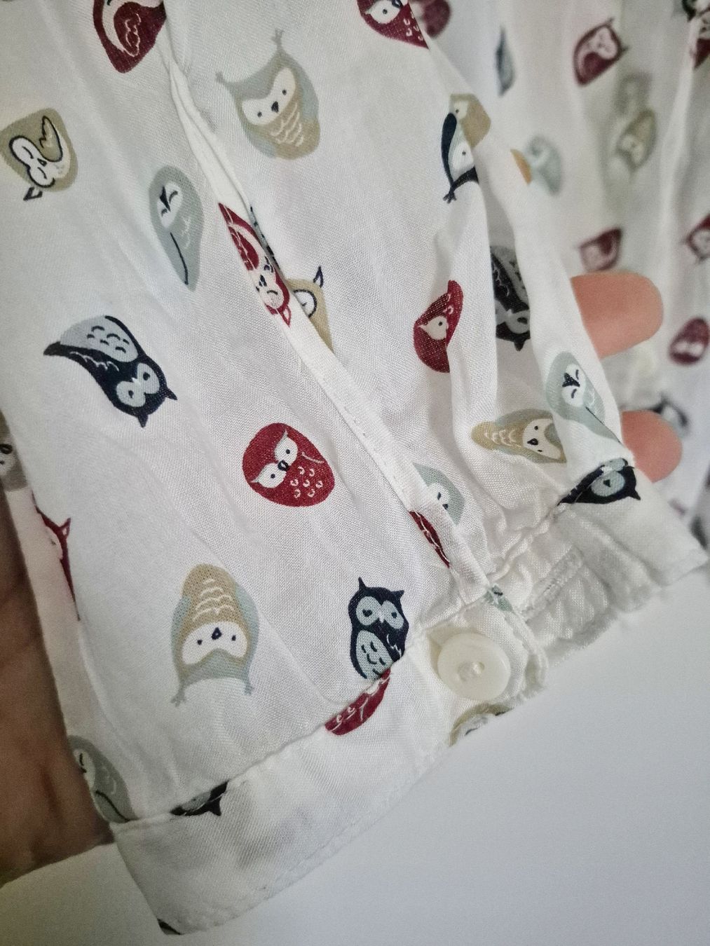C&A Camicette: Bluse Clockhouse C&A, "Eule" Gr. 52/54 – Usato da Wabern venduto da Passionata6 3