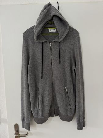 Dondup Italy Kapuzenjacke grau Herren Grösse L aber fit M 