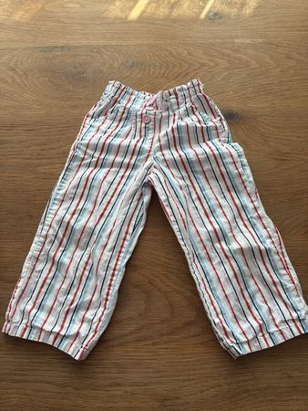 Kinderhose gestreift Grösse 110 guter Zustand