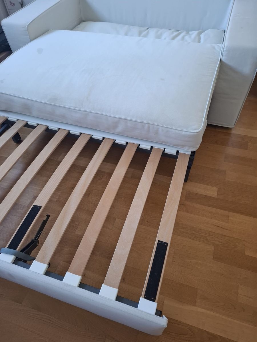 Divani: Canapé lit blanc 2 places – Usato da La Ferrière venduto da MichaelGerber. 4