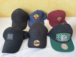 Verschiedene Caps 