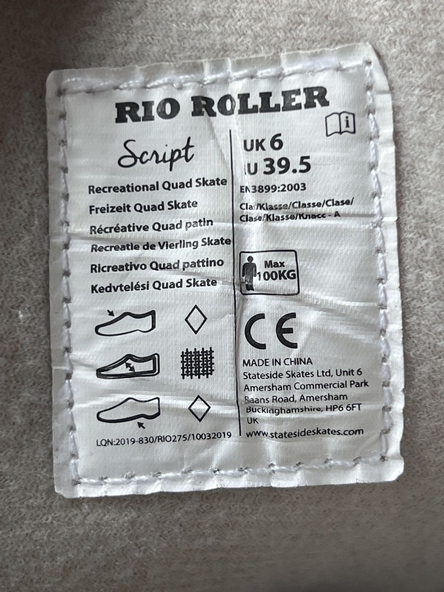 Rio Roller Pattini in linea & Pattini a rotelle: Rollschuhe Rio Roller mint rosa  – Usato da Chur venduto da dal_zsy5 4