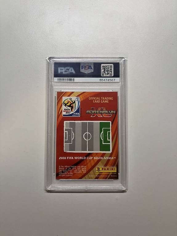 Carte collezionabili: Cristiano Ronaldo | PANINI World Cup 2010 PSA 9 – Usato da Embrach venduto da imperium.daje 1