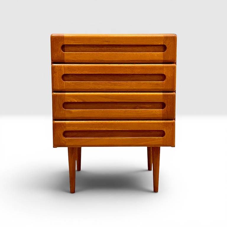 Commodes: Mid Century dänische teak Kommode – D'occasion à basel par vintory.ch 1