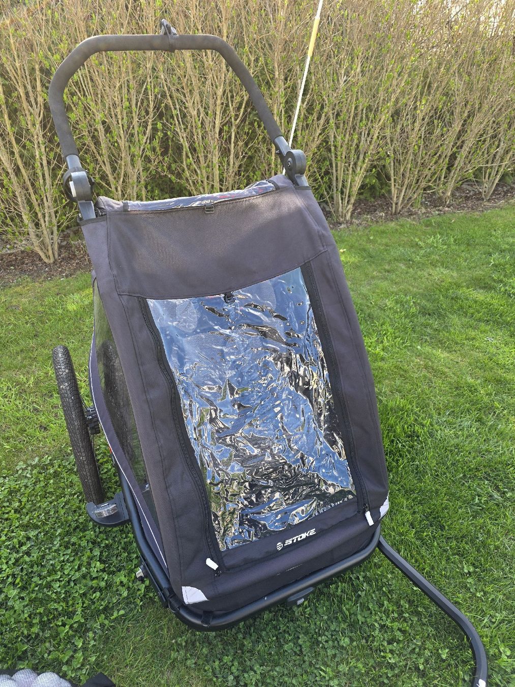 Anhänger: remorque pour 2 enfants – Neu (gemäss Beschreibung) aus Ependes FR von Alex040 1