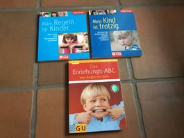 3 Bücher: KindErziehung/Regeln/Schwierige Entwicklungsphasen