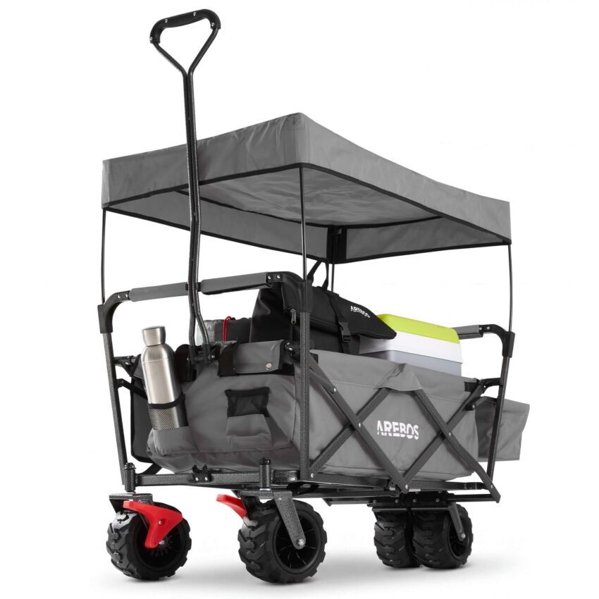Carrelli di trasporto: Bollerwagen mit Dach Standard – Nuovo (secondo la descrizione) da Nebikon venduto da warendiscount