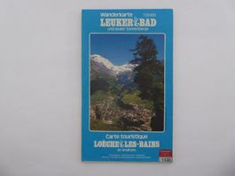 Wanderkarte Leukerbad/Leuker Sonnenberge