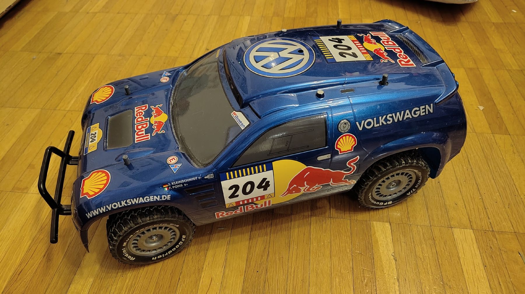 Tamiya RC Volkswagen Race-Touareg - Sehr guter Zustand (Gebraucht) in ...