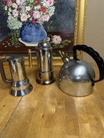 Lot de 3 cafetières vintage . Alessi etc …