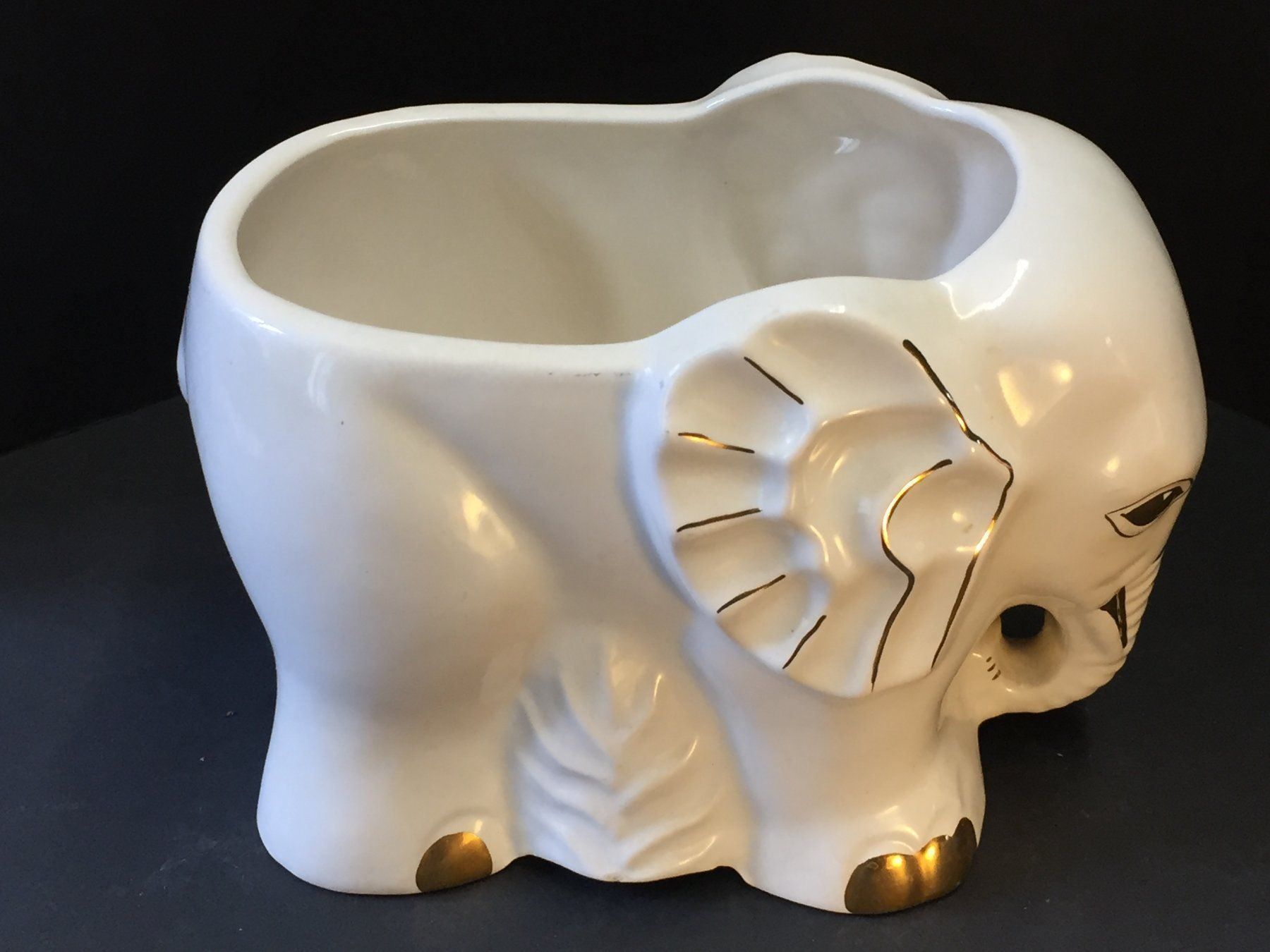Vasi & Recipienti: Elefant Vase aus Keramik – Usato da Schaffhausen venduto da vintageville 5