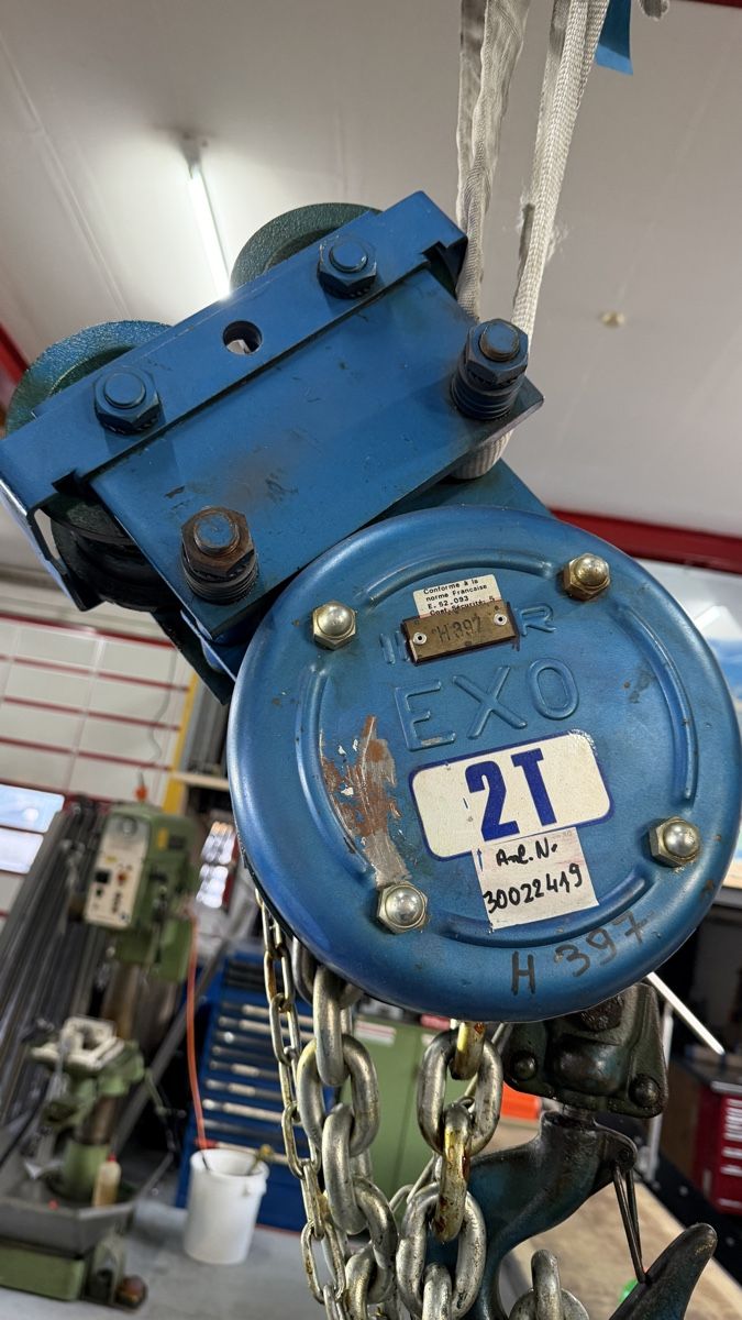 Paranco multiuso: Kettenzug manuel 2t – Usato da Etzgen venduto da Vendomondo