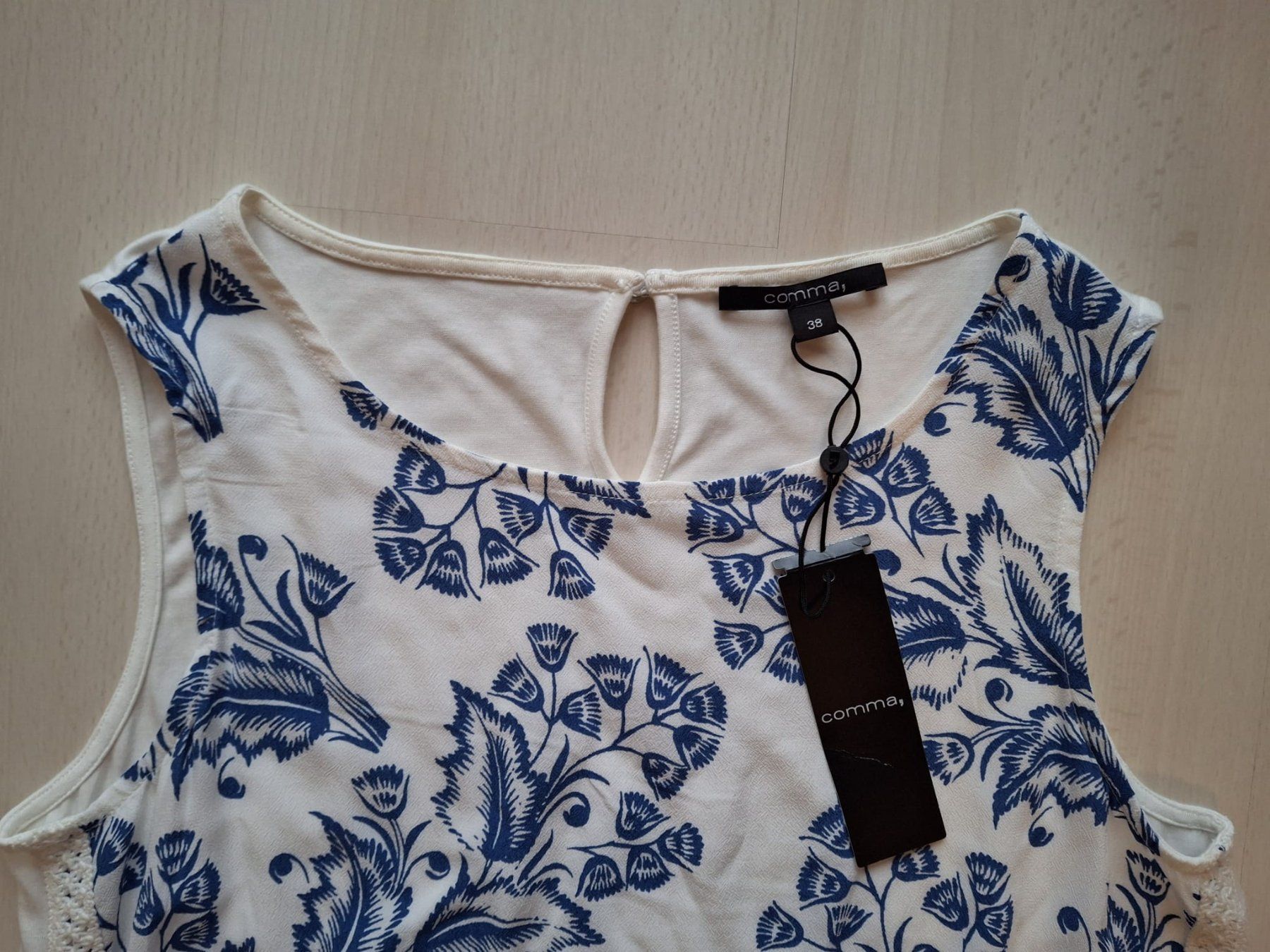 Comma Tops: Sommertop comma, Gr. 38, Blumenmuster, neu – Neu und originalverpackt aus Walterswil SO von Mama_noel 2