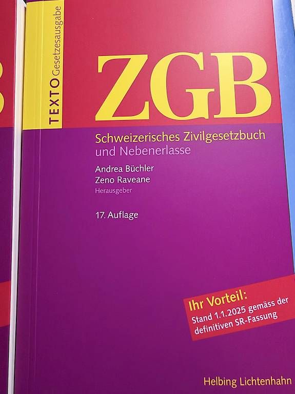 Livres: ZGB OR – Neuf avec emballage d'origine à Schöftland par tanjaaaa._ 2