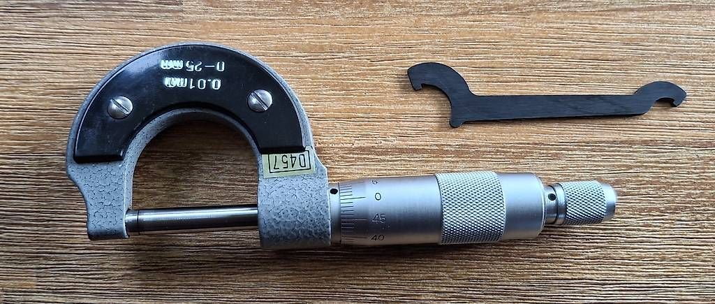 Misurare: Bügelmessschraube / Mikrometer 025 mm  mit Etui – Usato da Rüti ZH venduto da Liliane_market 4