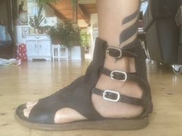 Leder Sandalen A.S.98