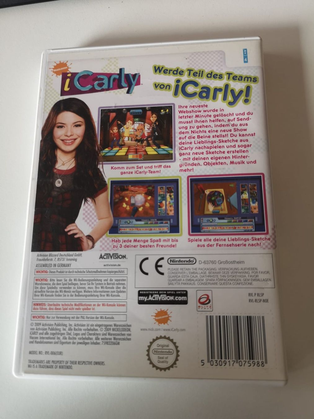 Nintendo Giochi: i Carly (Wii) – Usato da Herisau venduto da Seyashop_2 2