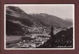 ST. MORITZ-BAD und DORF - 1940