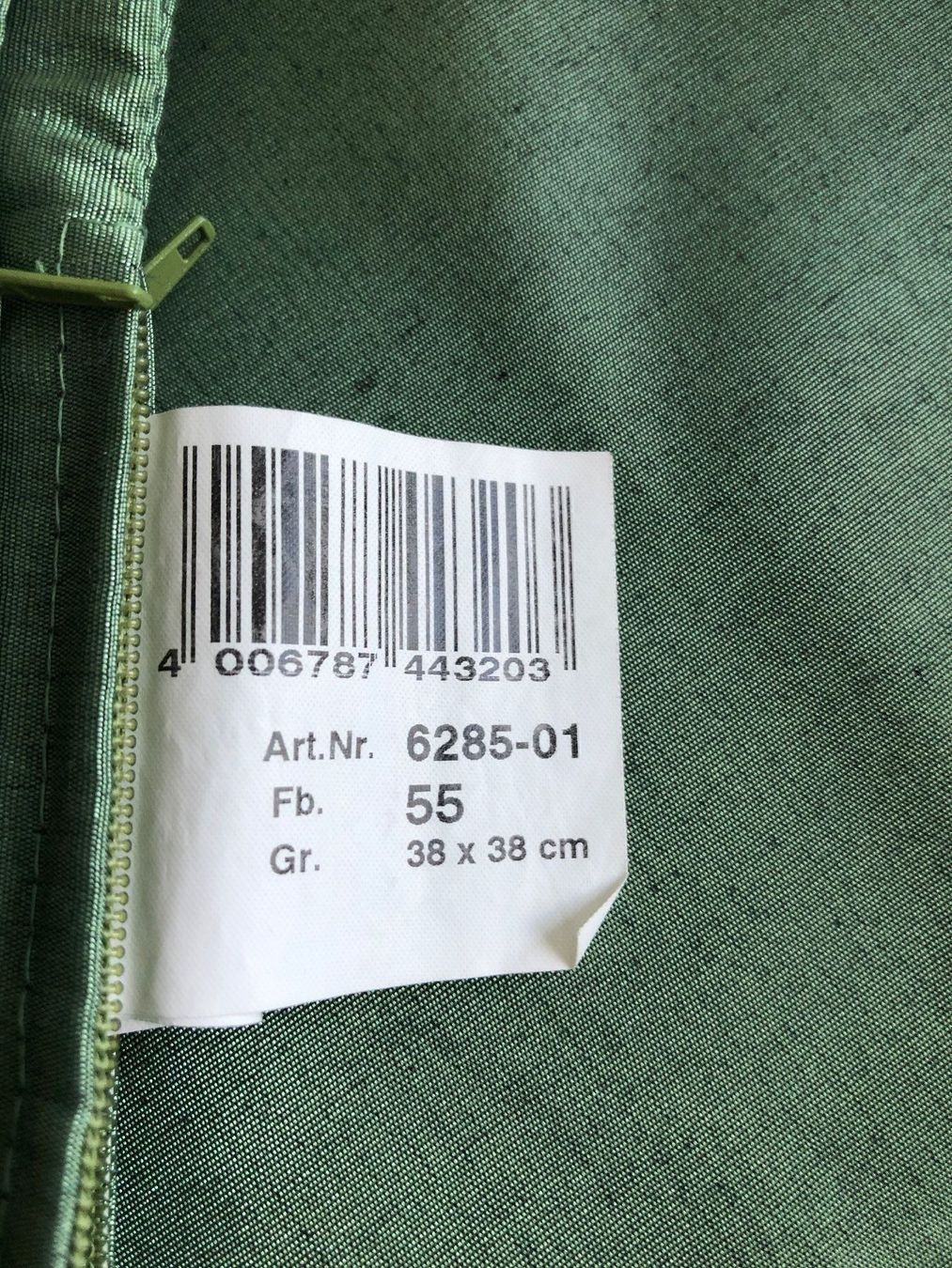 Kissen: Kissenbezug Grün – Neu und originalverpackt aus Adliswil von Jessik0 1