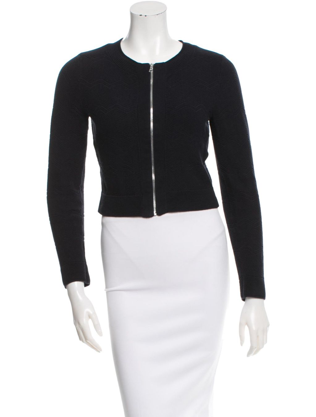 Sandro Boleros: Sandro cropped cardigan blue size 1 – Neu (gemäss Beschreibung) aus Adliswil von fashionholic