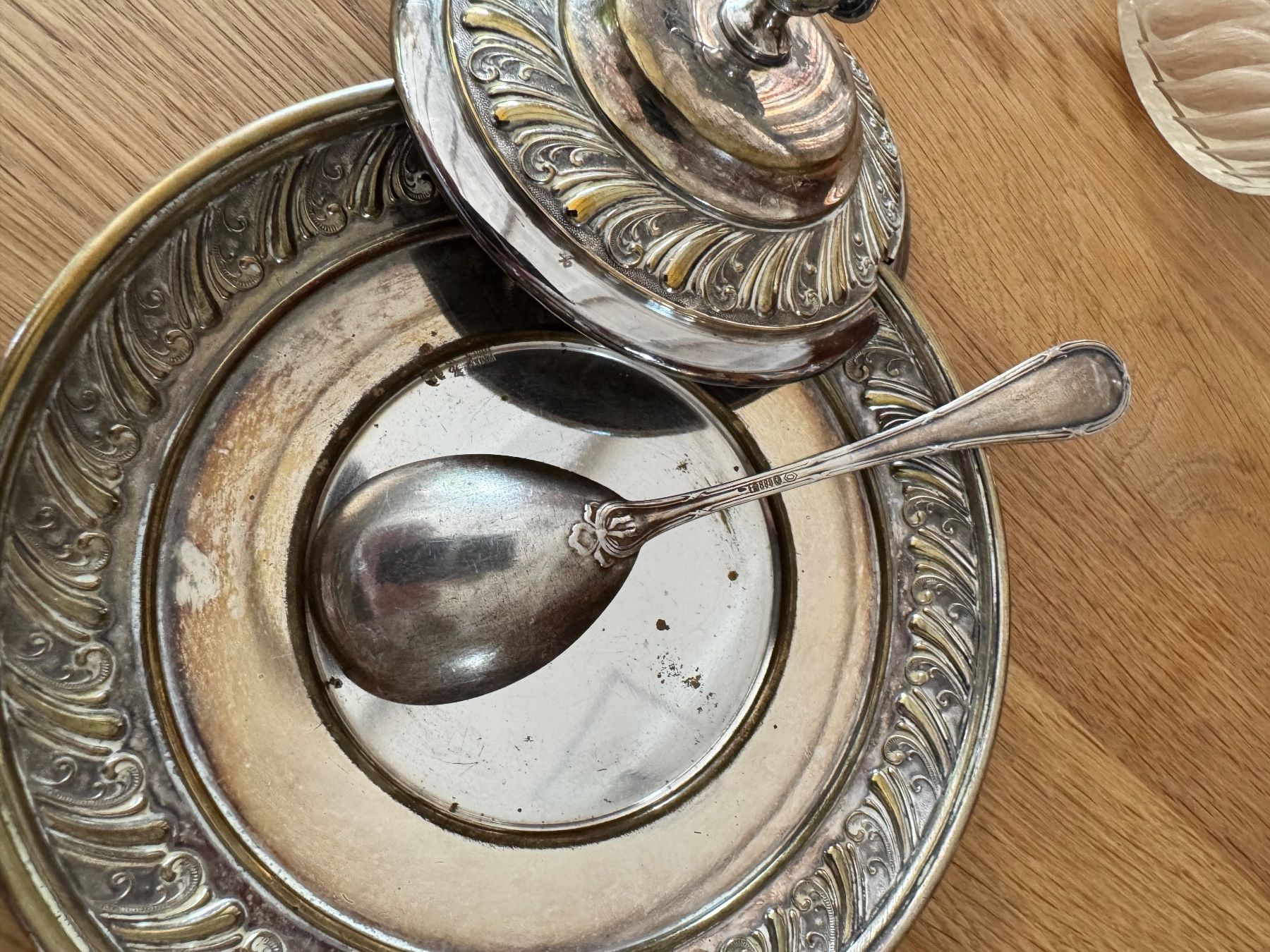 Zuccheriere: Sucrier en argent antique – Usato da Rossens venduto da neti09 1
