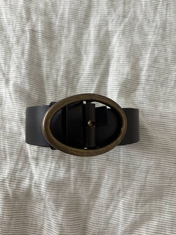 Ceinture Noire Valentino By Mario Valentino – Taille M – Occasion état Correct