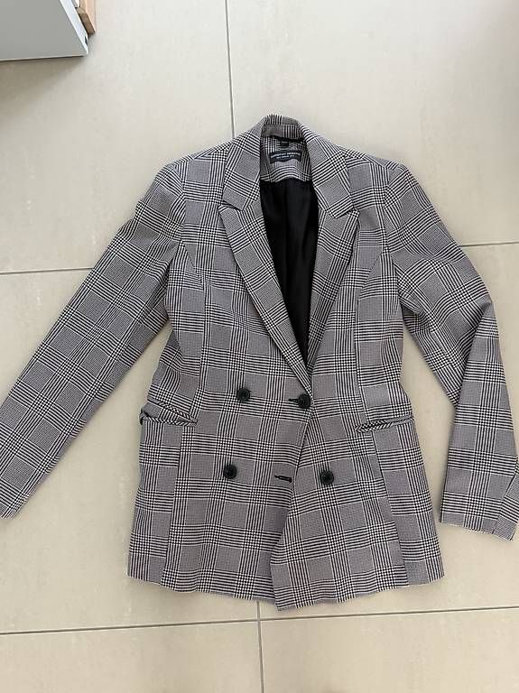 Jacken: Karierter Blazer Schwarz/Weiss – Gebraucht aus Uster von jes_nd8g