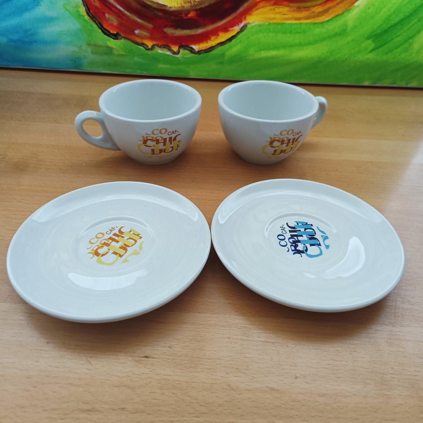 Chicco Tazze: Chicco doro - zwei Tassen für Kaffee, Tee oder Cappuccino – Usato da Birr venduto da dem_9xtm 3